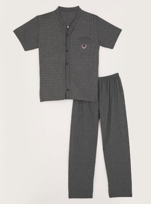 Smoke - Men's Pyjama Sets - Fawn