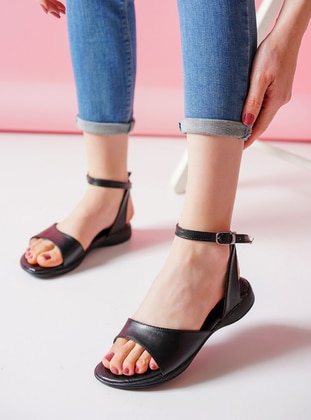Black - Black - Sandal - Flat Sandals - Flat Sandals - Black - Sandal - Flat Sandals - Flat Sandals - Sandal - Shoescloud
