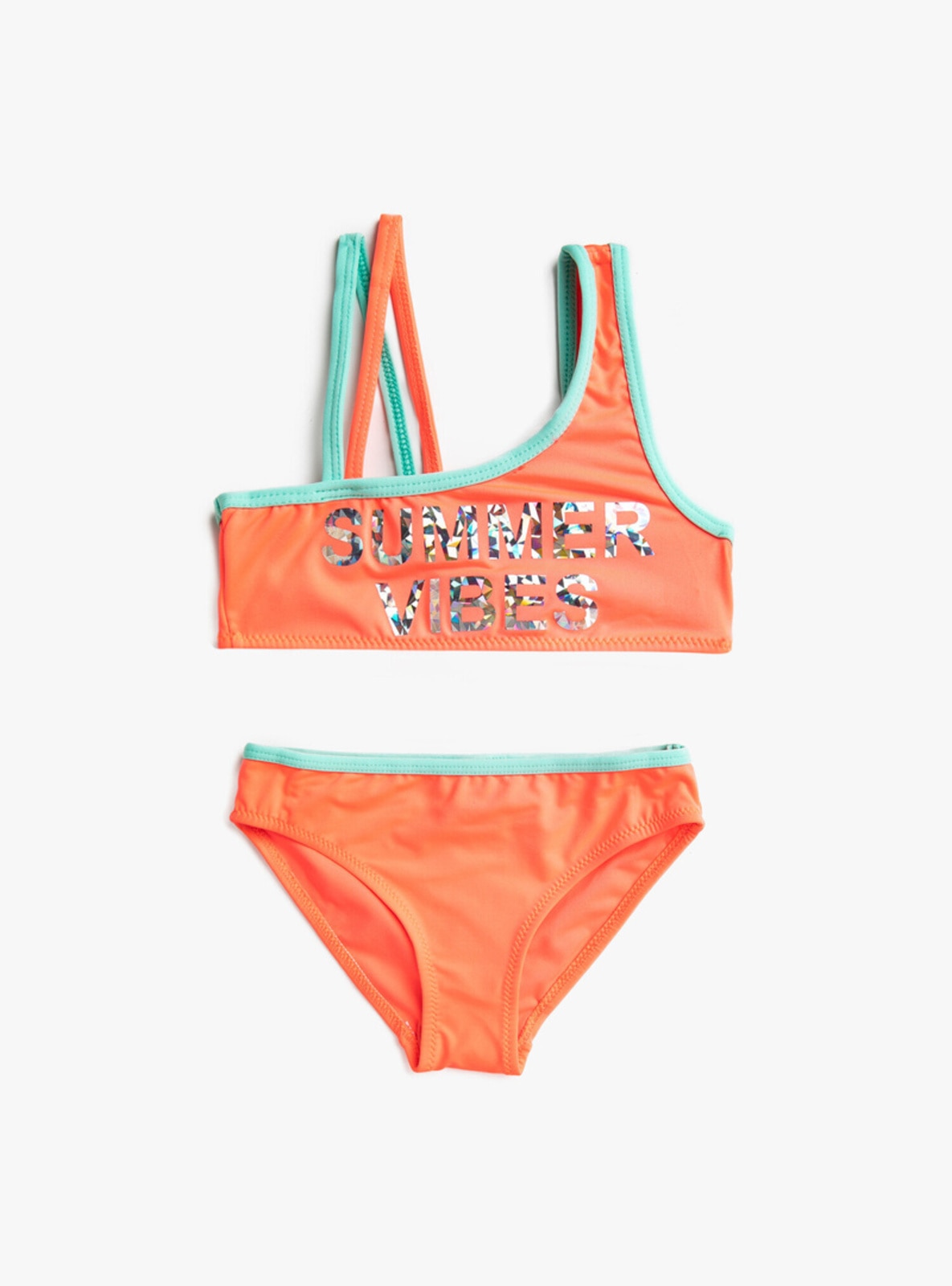 Coral - Girls` Swimsuit