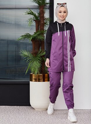 Purple - Sports Suits - Tofisa