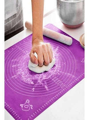 Dough Rolling Mat Silicone Kitchen Dough Kneading Mat Pastry Oven Mat Multipurpose Silicone Scale Mat