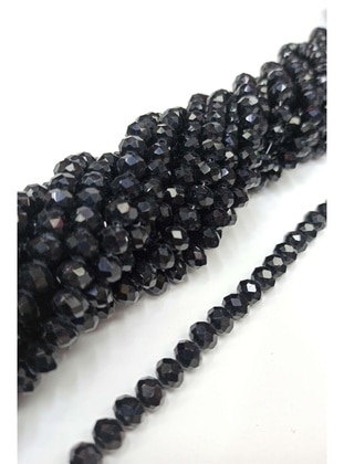 Black Crystal Beads 8mm