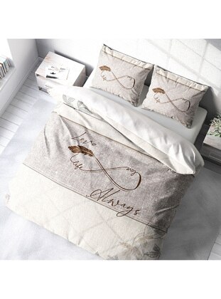 Multi - Cotton - Duvet Set: 2 Pillowcases & 1 Duvet Cover - Monohome