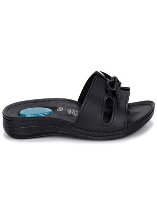 Sandal - Black - Slippers - Woggo