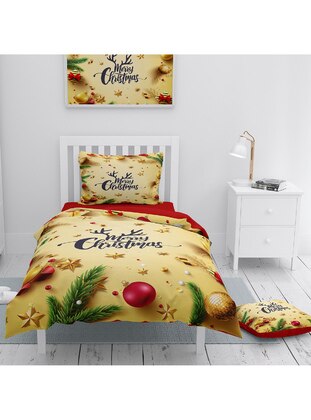  - Cotton - Duvet Set: 2 Pillowcases & 1 Duvet Cover - Monohome