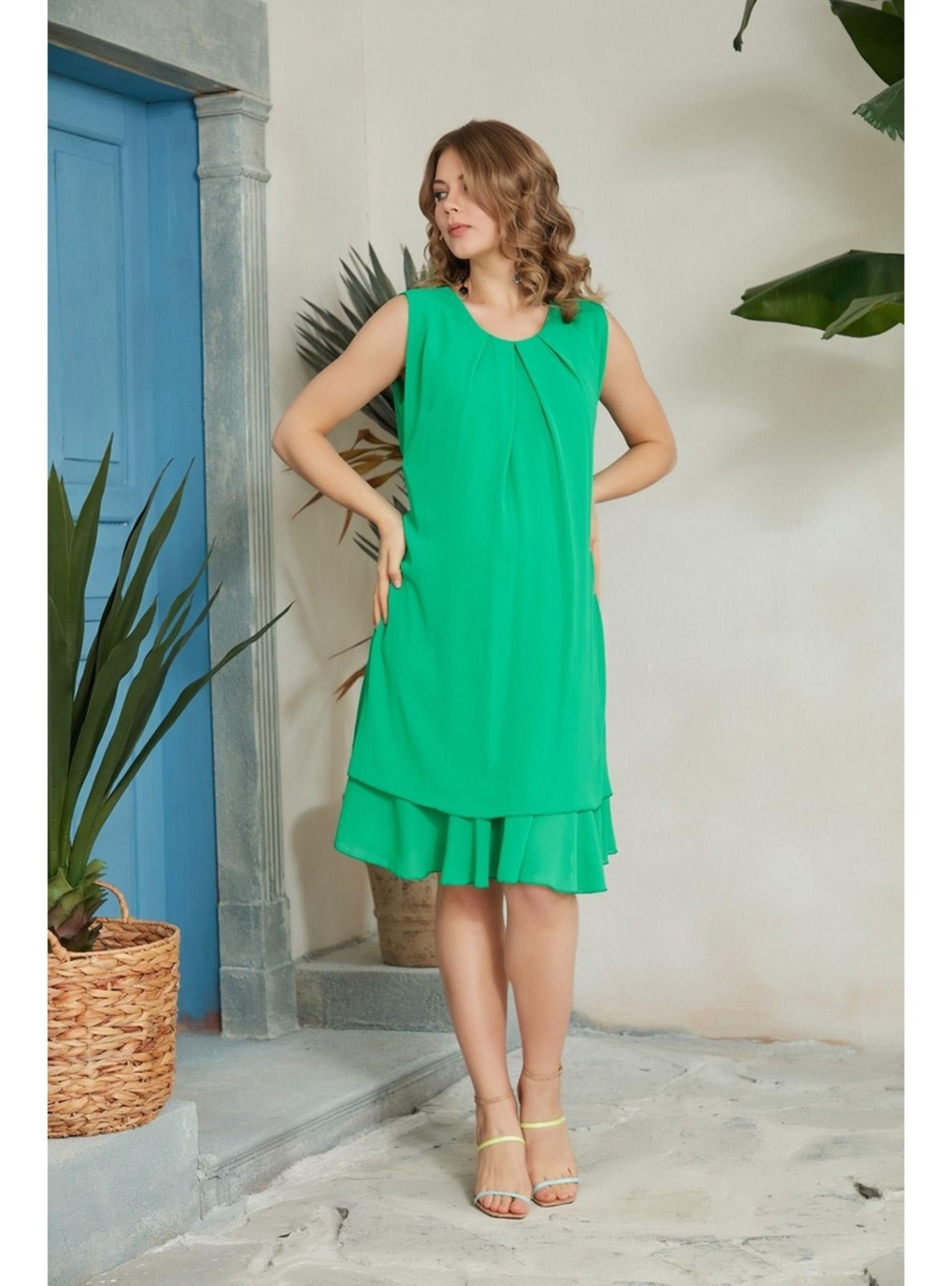 Green - Maternity Dress