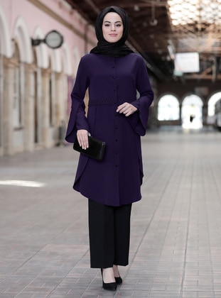 Purple - Evening Suit - Mimelisa