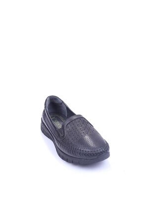 Black - Casual - Flat Shoes - Voyager