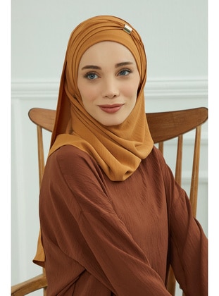 Aerobin Shawl With Accessories,Light Brown,Cps 94