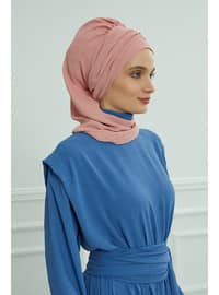 Aerobin Fabric Instant Turban With Accessories,Pink,Ht 94 Instant Scarf
