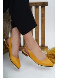 Yellow - Flat Shoes