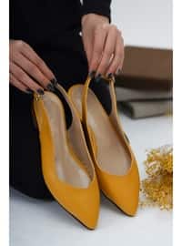Yellow - Flat Shoes