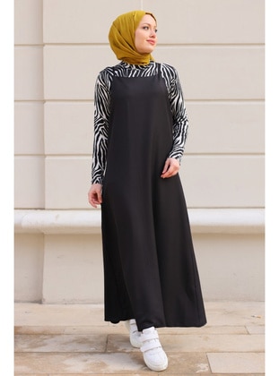 Neutral - Modest Dress - GİZCE