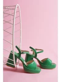 Olive Green - Heels
