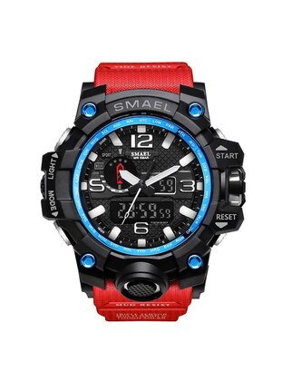 Colorless - Red - Red - Watches - Smael
