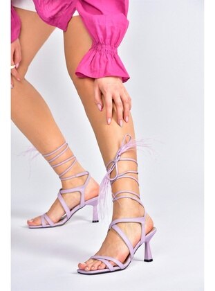 Lilac - High Heel - Heels - Fox Shoes