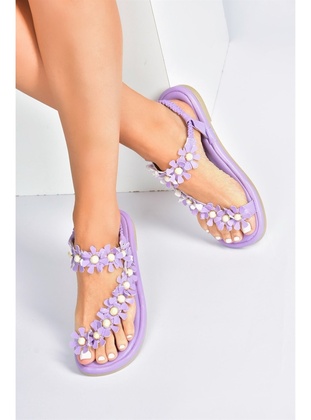Lilac - Sandal - Sandal - Fox Shoes