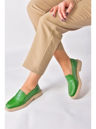 Green - Casual - Casual Shoes - Fox Shoes