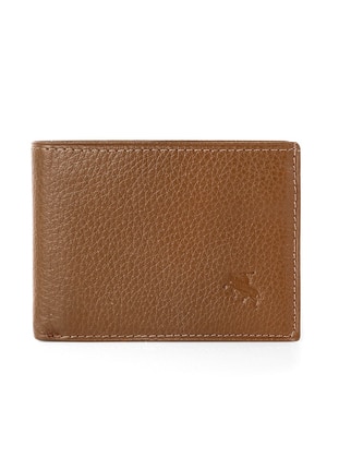 Genuine Leather Wallet Taba