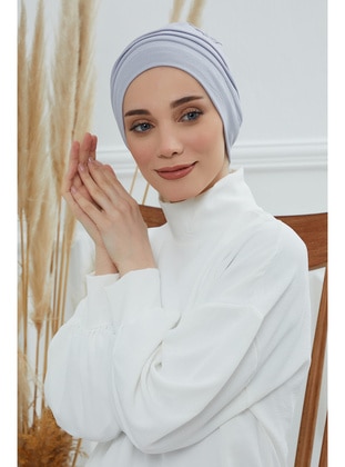 Hijab Undercap ,Gray,B 34 Instant Scarf