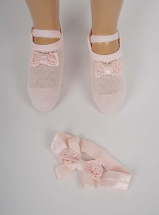 White - Baby Socks - KATAMİNO