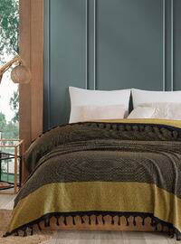 Cotton Double Pique And Bedspread Yellow