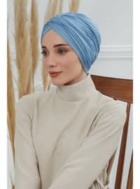 Hijab Undercap,Blue,B 9 Instant Scarf
