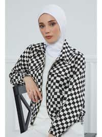 Hijab Inner Undercap,White,Tb 5 Instant Scarf