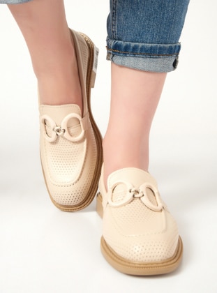 Casual - Beige - Casual Shoes - Shoestime