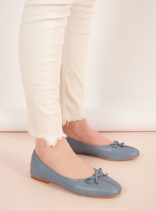 Baby Blue - Flat - Flat Shoes - Shoestime
