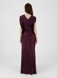  - Double-Breasted - Modest Plus Size Evening Dress
