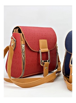 Red - Satchel - Shoulder Bags - ASKA SHOES