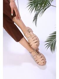 Flat Sandals - - Sandal