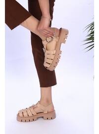 Flat Sandals - - Sandal