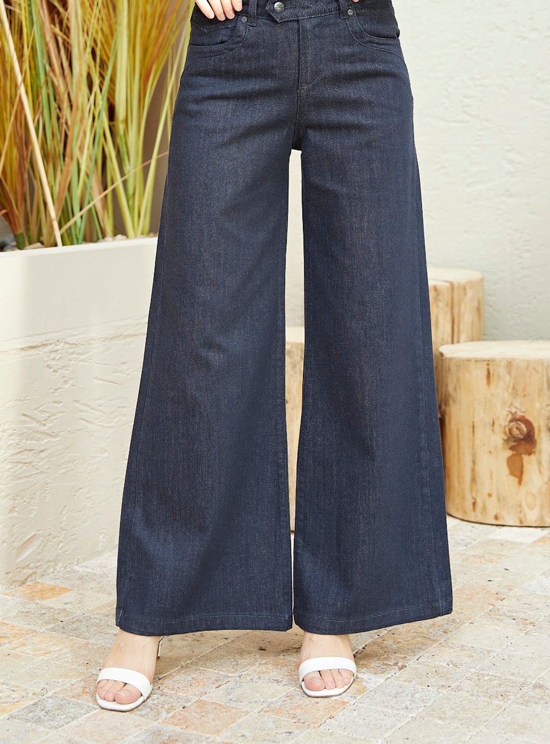 Smoke Colored Denim Pants