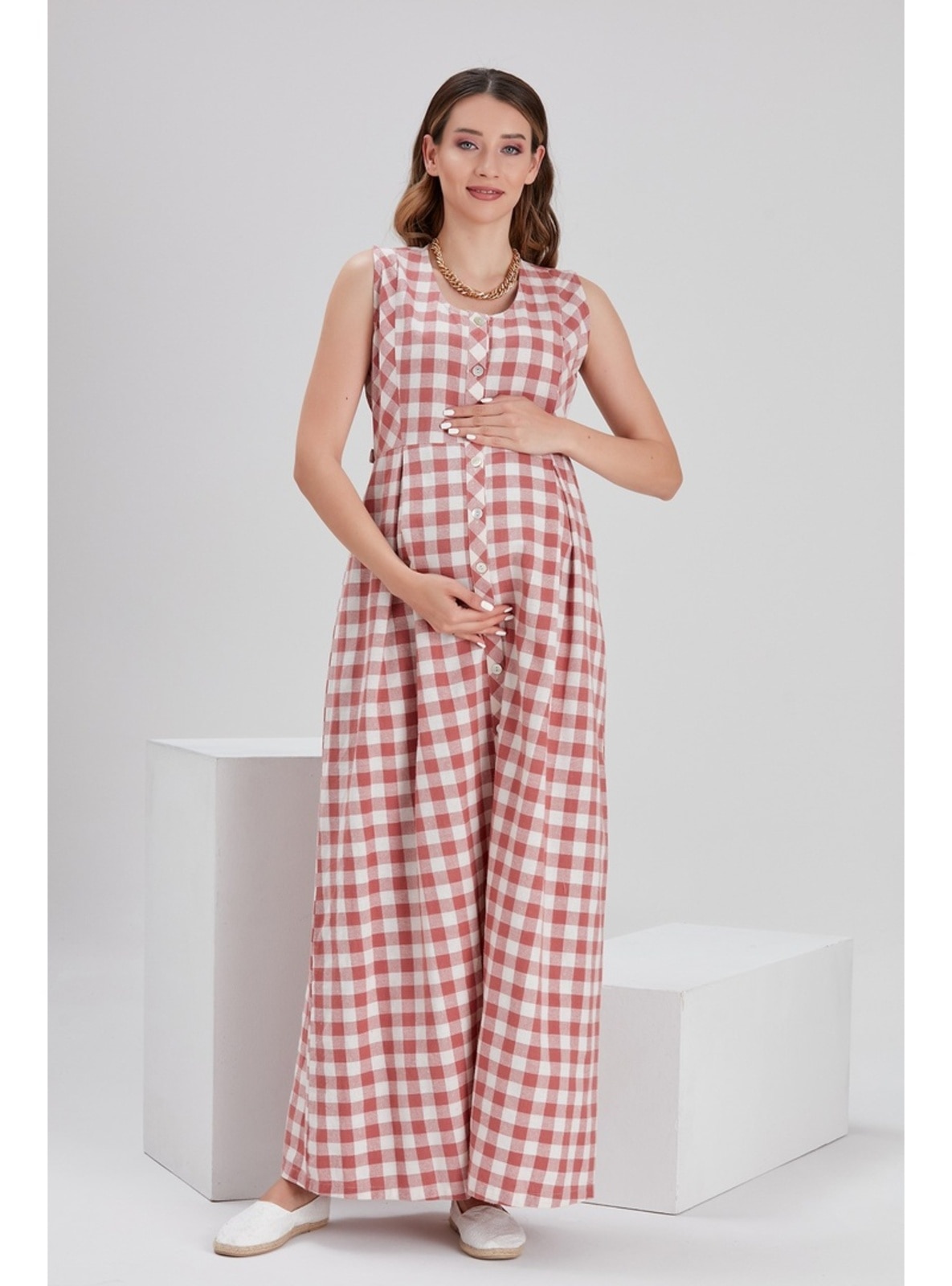 Ecru - Maternity Dress