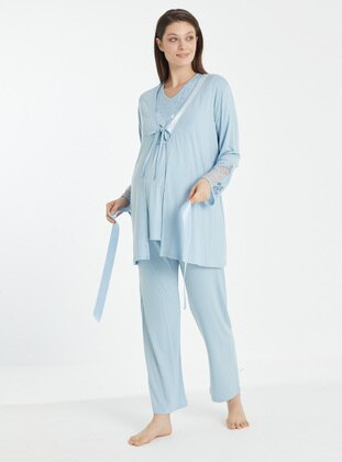 Blue - Maternity Pyjamas - Tampap