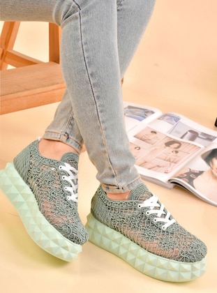 Green - Sport - Sports Shoes - Odesa Ayakkabı