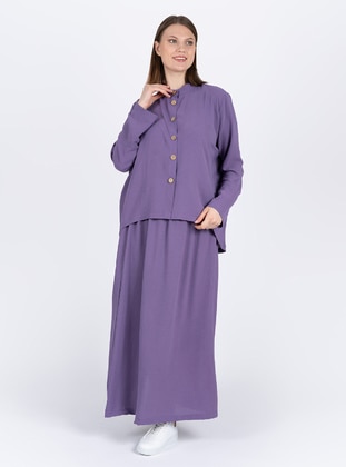 Tunic&Skirt Co-Ord Lilac