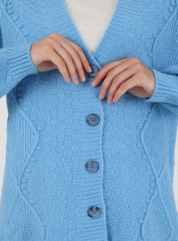 Baby Blue - Knit Cardigan