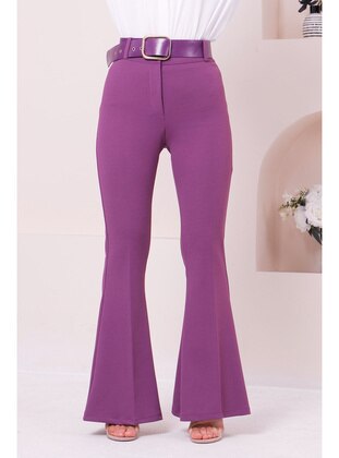 Purple - Pants - İmaj Butik