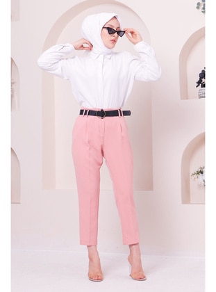 Pink - Pants - İmaj Butik