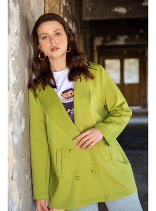 Green - Jacket - Melike Tatar