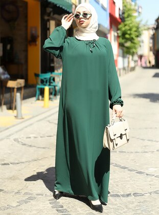 Emerald - Unlined - Modest Dress - Womayy