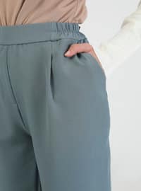 Basic Crepe Pants Dark