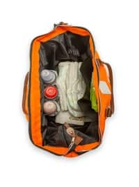 Orange - Baby Care Bag