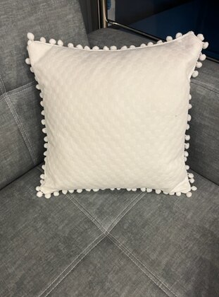 White - Throw Pillow Covers - AYSU MODA