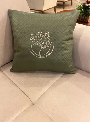 Mink - Green - Throw Pillow Covers - AYSU MODA