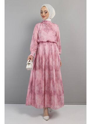 Pink - Modest Dress - MISSVALLE