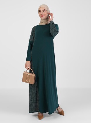 Emerald - Unlined - Crew neck - Modest Evening Dress - Emsale